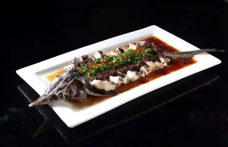 清蒸鱘龍魚圖片高清