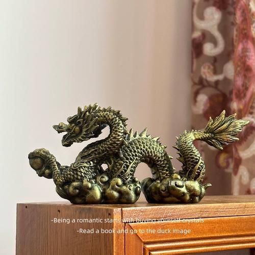 龍魚缸擺件