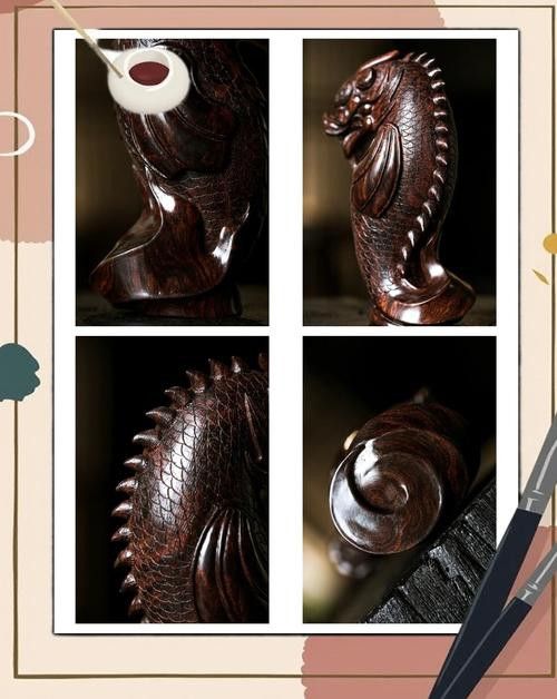 推薦一些龍魚雕刻的精品作品