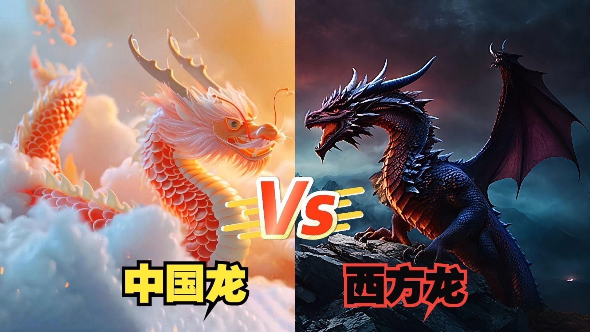 中國龍和西方龍有何區別？