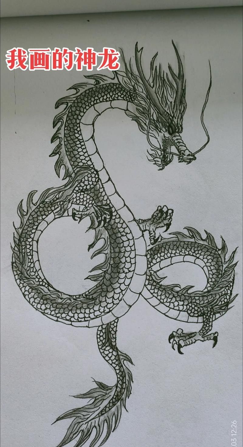 給我一些風水龍的繪畫作品欣賞