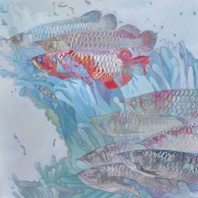 龍魚的畫家有哪些作品名稱