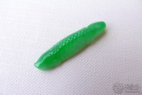 翡翠綠金龍魚值錢嗎圖片