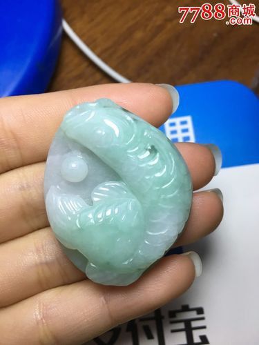 翡翠綠金龍魚值錢嗎圖片