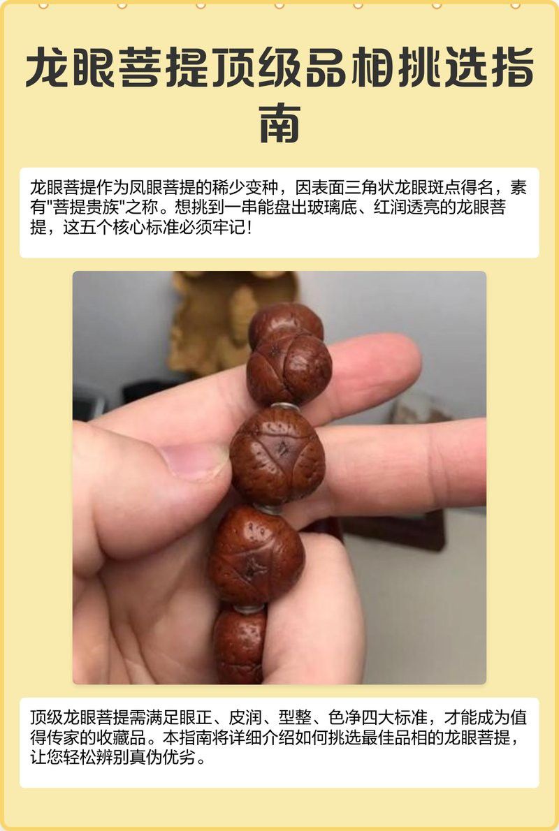 如何判斷龍眼菩提是否包漿成功？