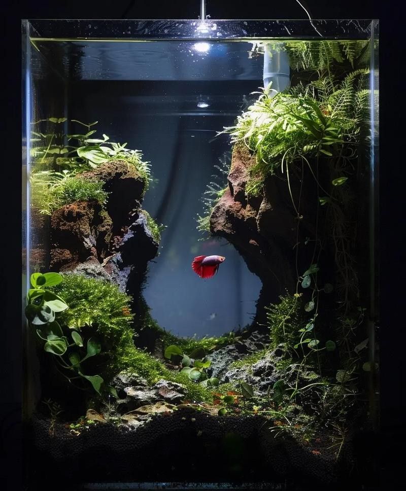 龍魚魚缸造景圖片大全大圖