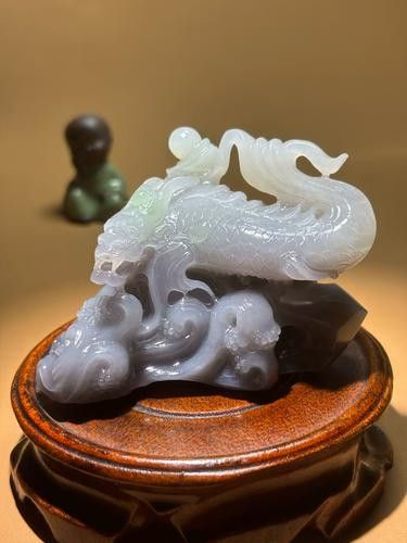 玉雕龍魚(yú)圖片大全欣賞 玉雕龍魚(yú)圖片大全欣賞 龍魚(yú)百科 第17張