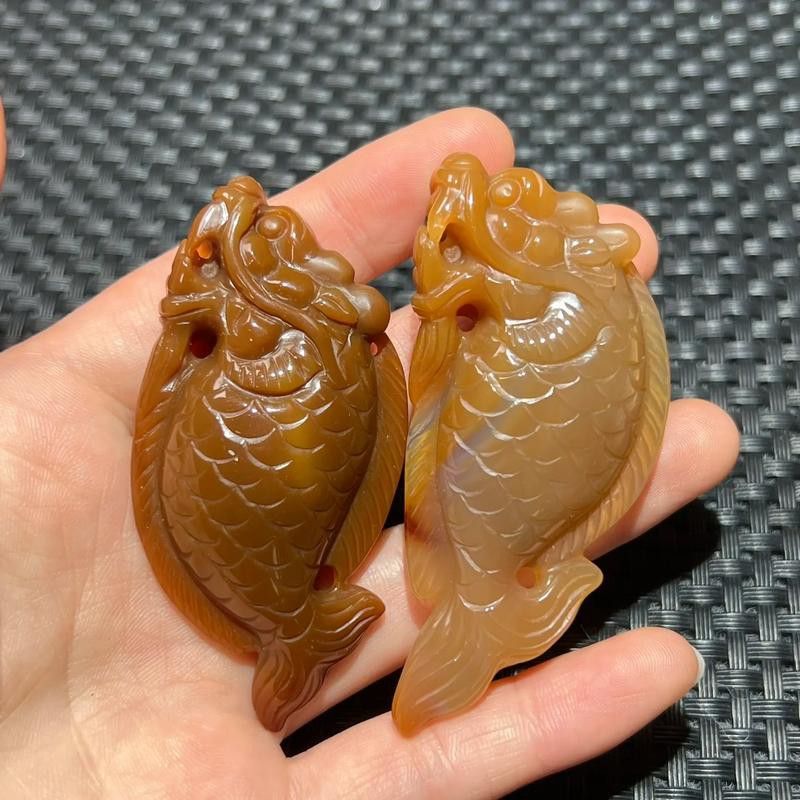 玉雕龍魚(yú)圖片大全欣賞 玉雕龍魚(yú)圖片大全欣賞 龍魚(yú)百科 第37張