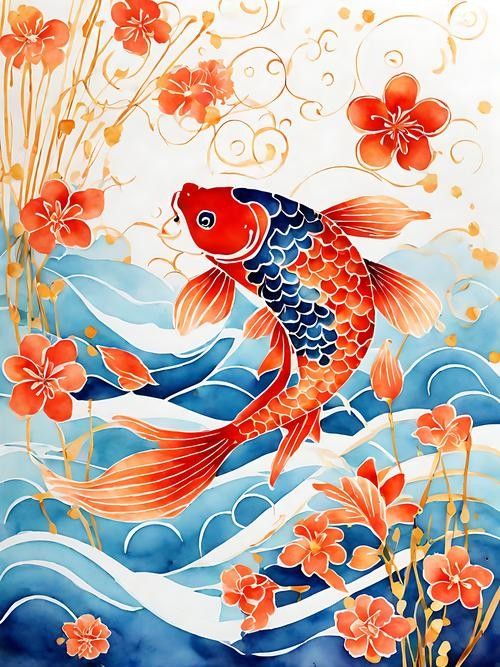 香港龍魚門躍圖片高清大圖