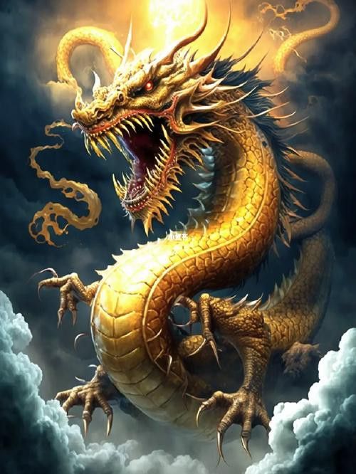 有沒有適合做壁紙的金龍圖片？