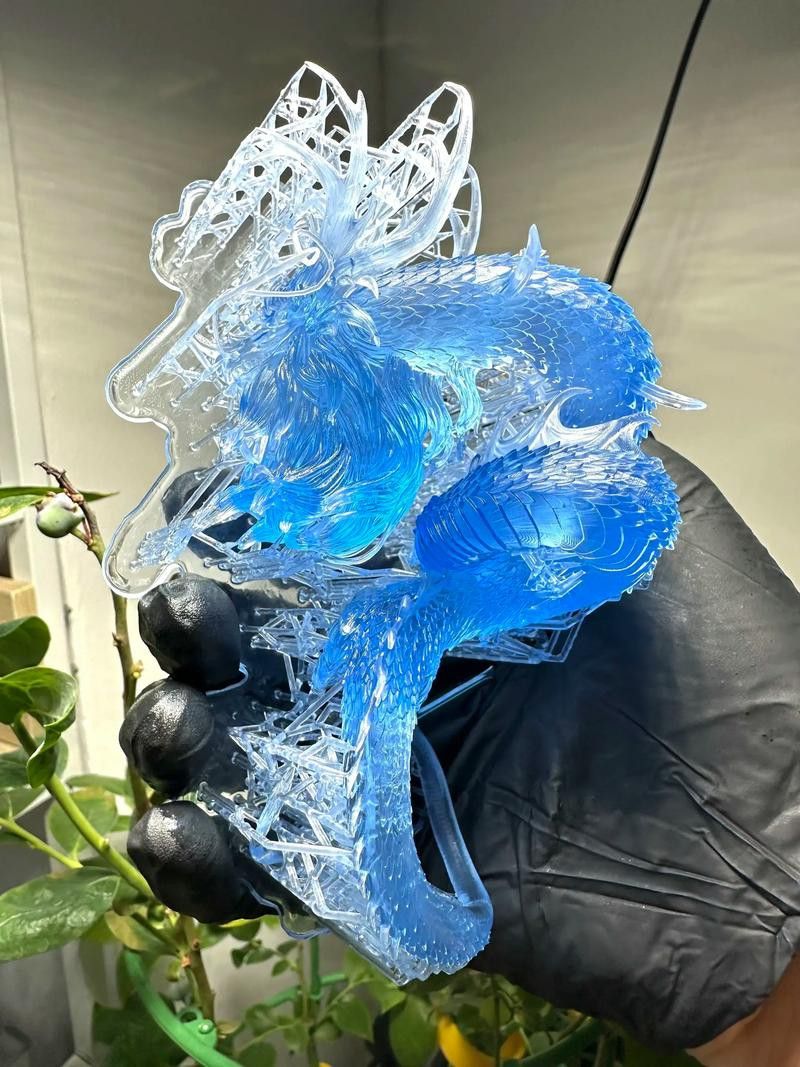 推薦幾款環氧樹脂材質的魚缸龍擺件