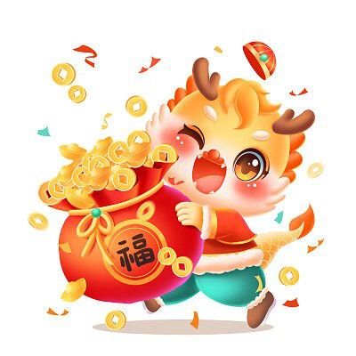 如何搜索更多招財龍圖片？