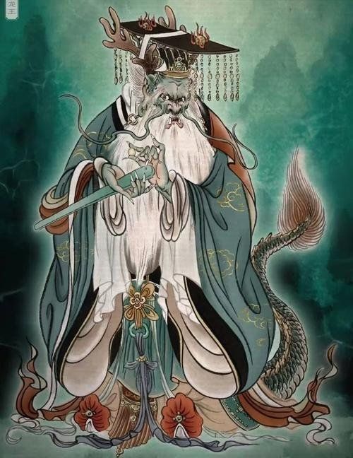 龍王神像