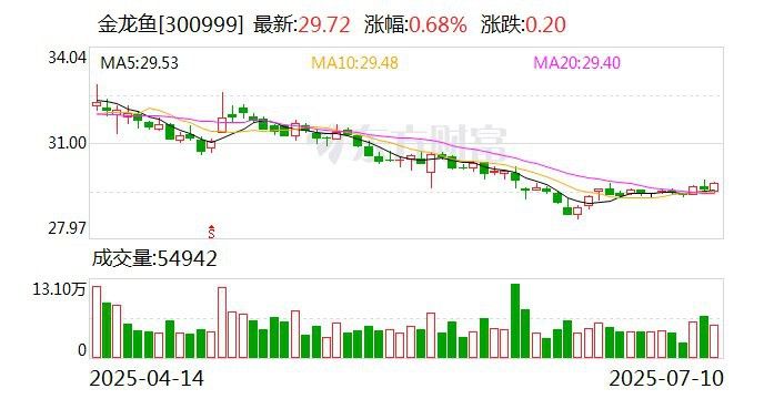 金龍魚全年銷售額多少億