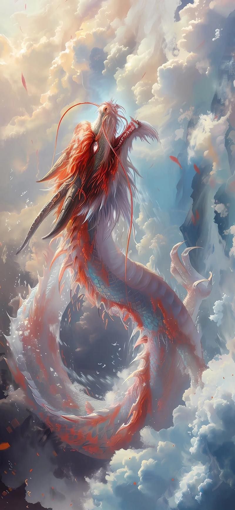 推薦一些高清的紅龍壁紙