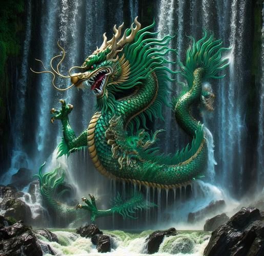 綠龍圖片