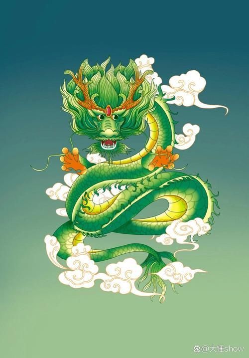 綠龍圖片