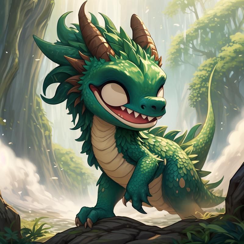 綠龍圖片