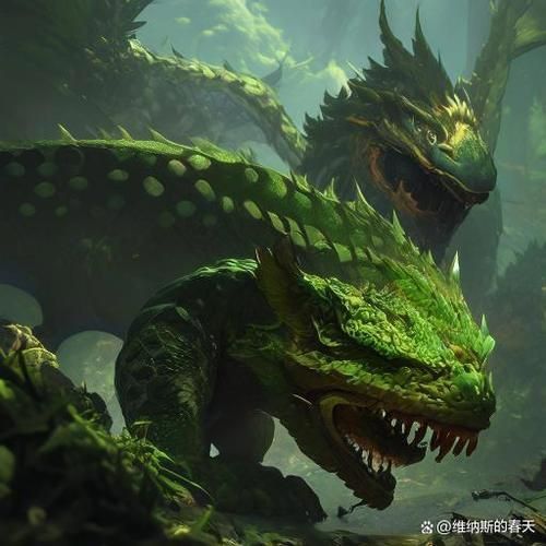 綠龍圖片
