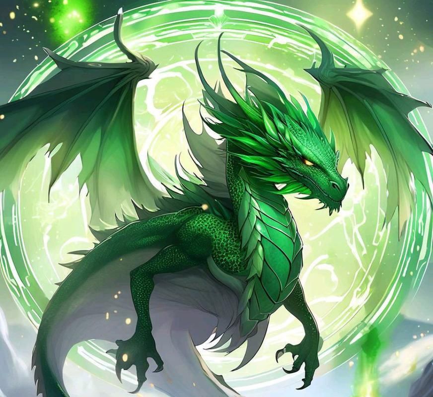 綠龍圖片