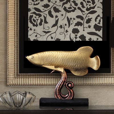 裝飾品金龍魚擺件的價格：家居裝飾品金龍魚擺件價格