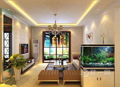 裝修魚缸設(shè)計圖片（魚缸裝修魚缸設(shè)計效果圖和設(shè)計圖片水景設(shè)計效果圖）