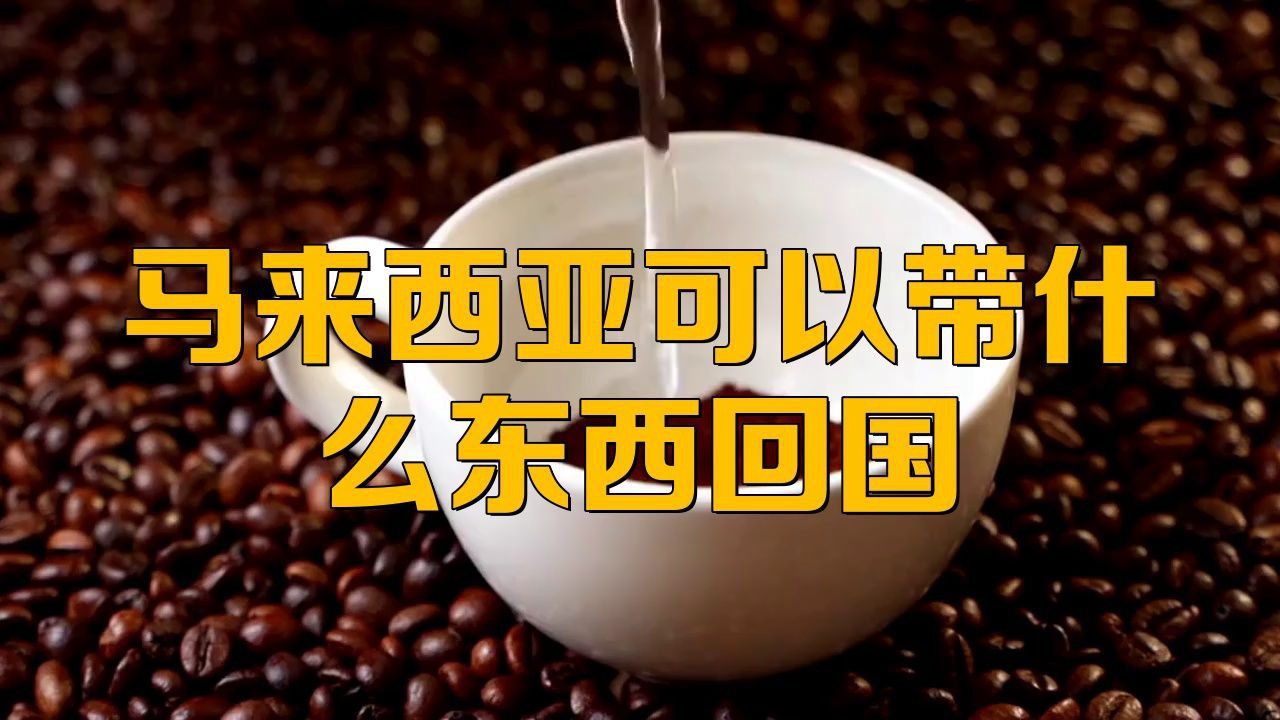 馬來西亞回國必帶禮品