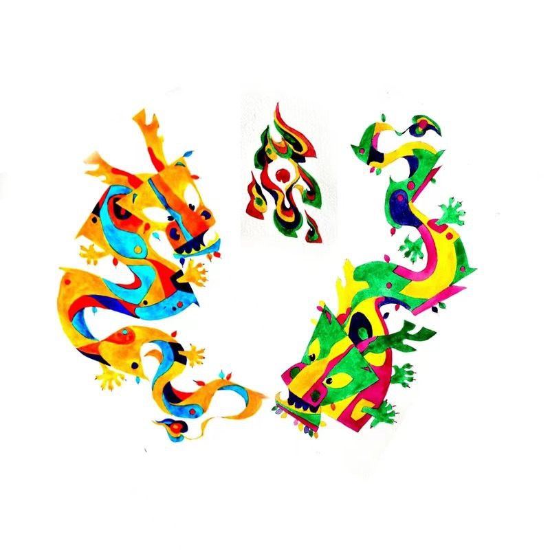 還有哪些現(xiàn)代設(shè)計(jì)師嘗試過金龍壁畫？