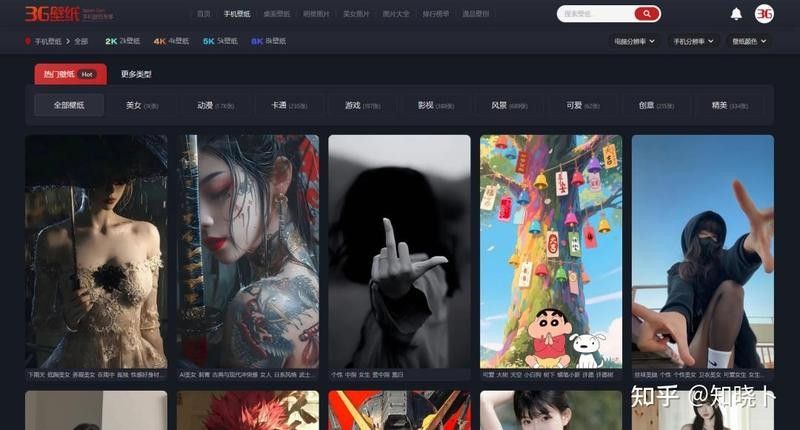 高清圖集壁紙有哪些高清資源？
