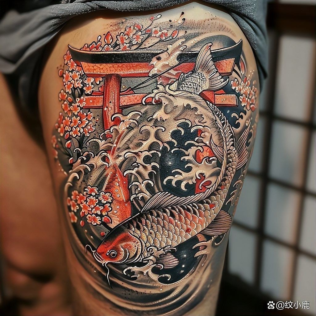 龍魚紋身
