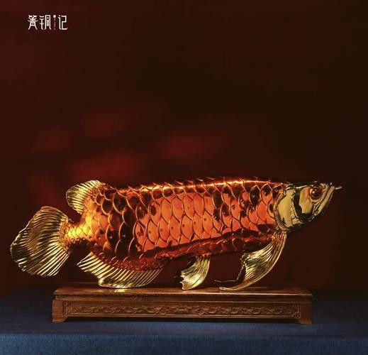 石雕金龍魚擺件圖片欣賞