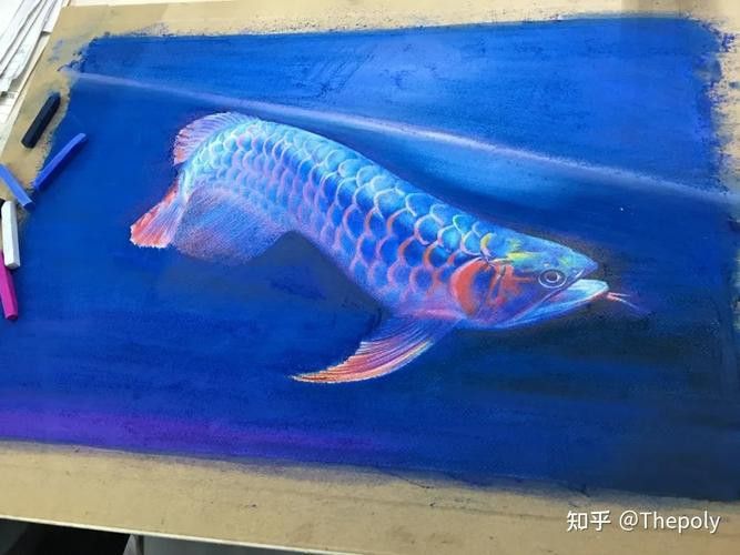 金龍魚圖案作業