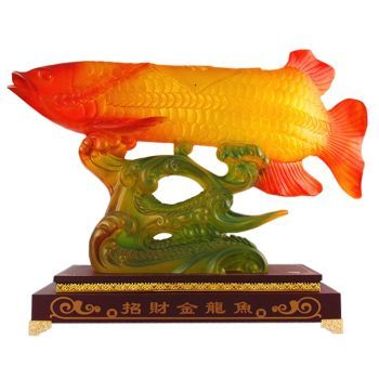 金龍魚擺件多少錢一個：部分金龍魚擺件價格信息
