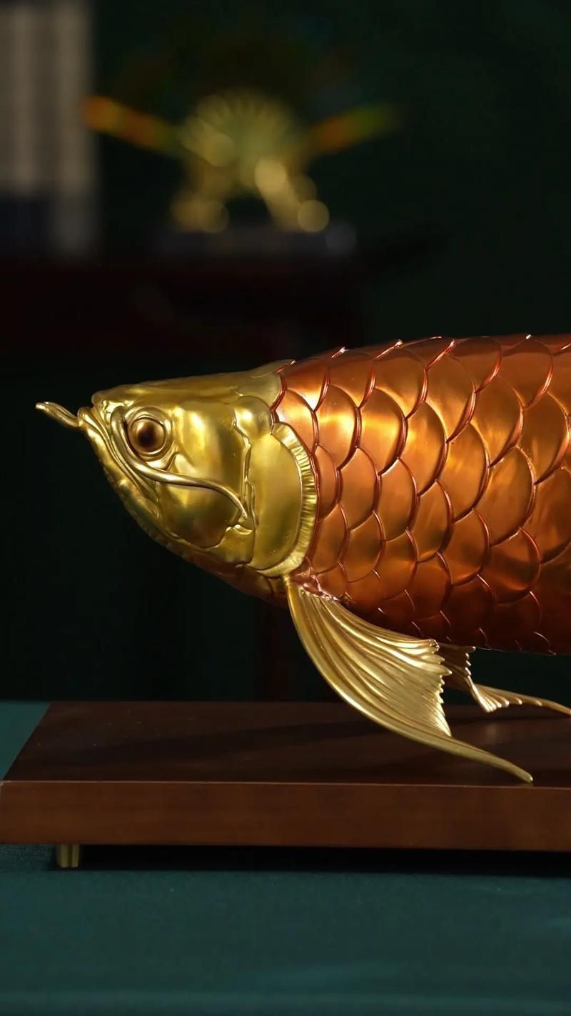 龍魚擺件圖片頭朝右
