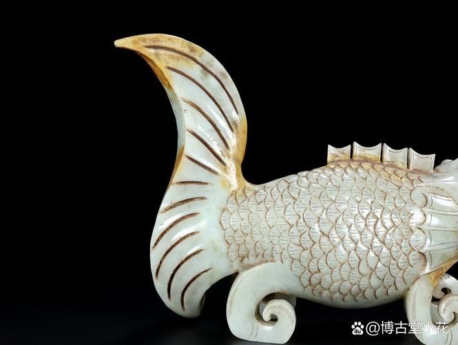 玉雕龍魚圖片擺件大全