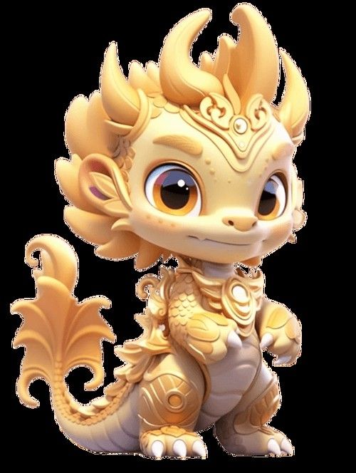 有沒有國潮風(fēng)金龍IP設(shè)計(jì)案例？