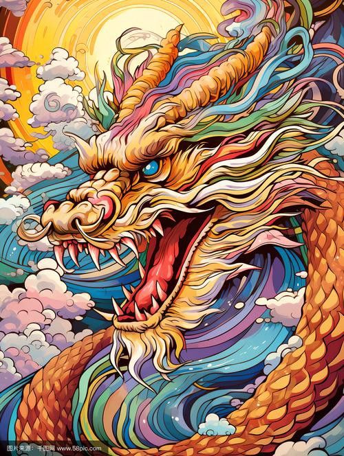 有沒有國潮風(fēng)金龍IP設(shè)計(jì)案例？