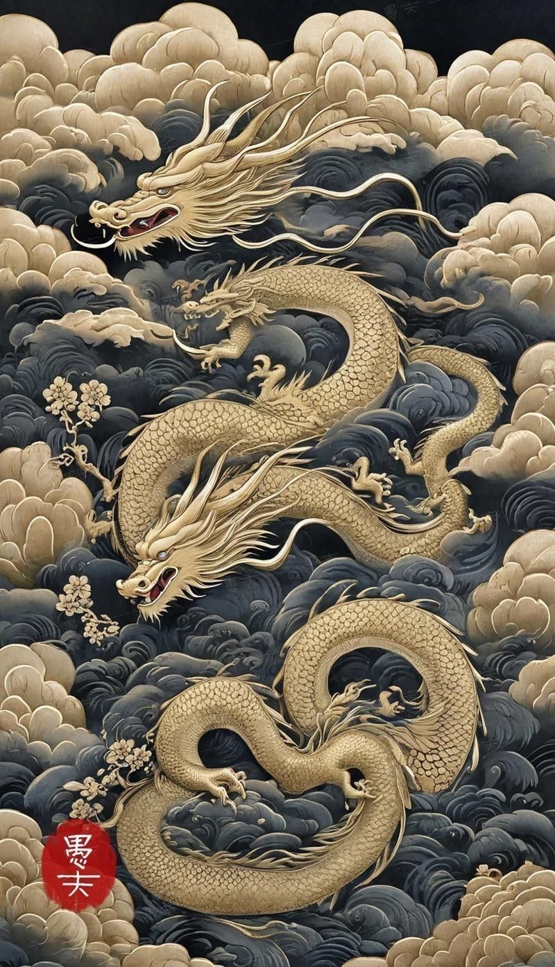 有沒有國潮風(fēng)金龍IP設(shè)計(jì)案例？