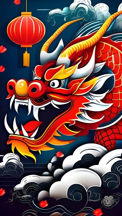 有沒有國潮風(fēng)金龍IP設(shè)計(jì)案例？