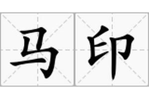 馬印天王和馬印的區別