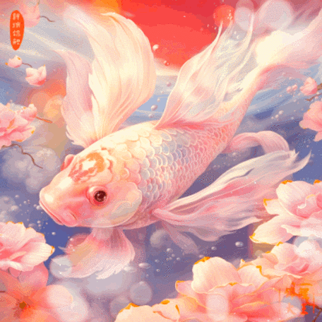 龍魚圖片大全圖片高清壁紙可愛卡通動漫