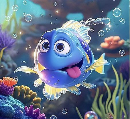 藍魔魚和神仙魚的區別