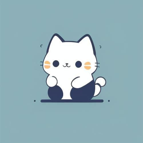 迷你招財貓情侶頭像