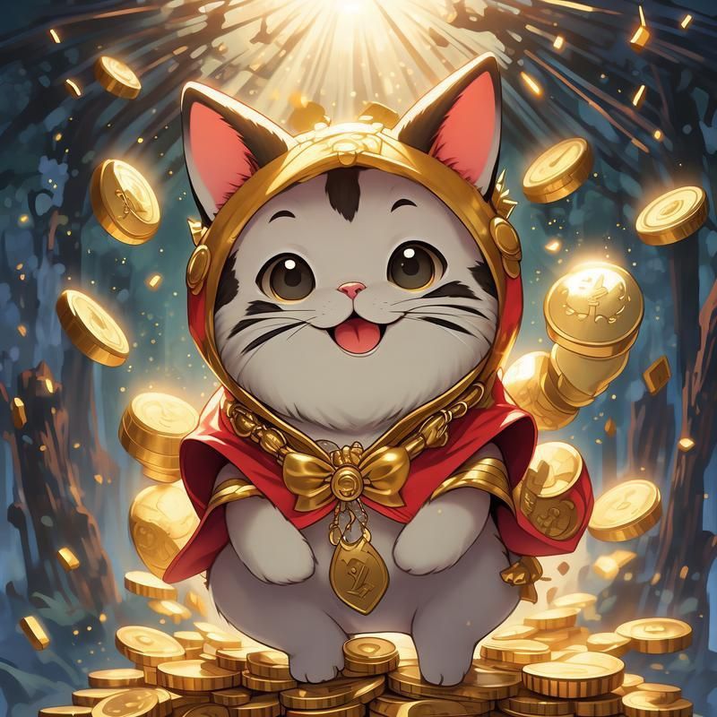 迷你招財貓情侶頭像