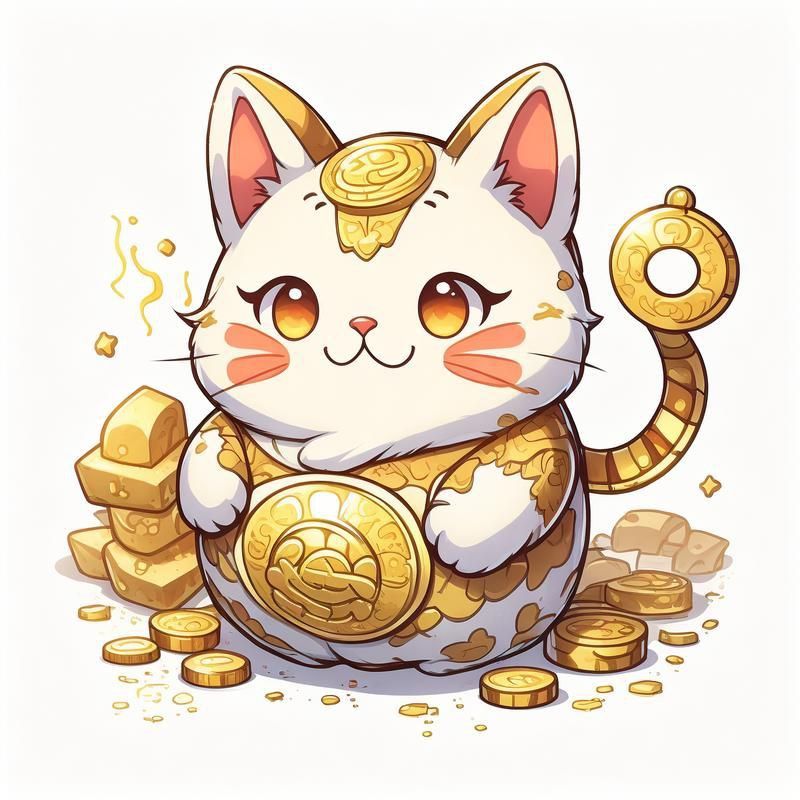 迷你招財貓情侶頭像