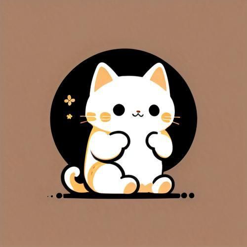 迷你招財貓情侶頭像