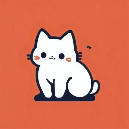 迷你招財貓情侶頭像