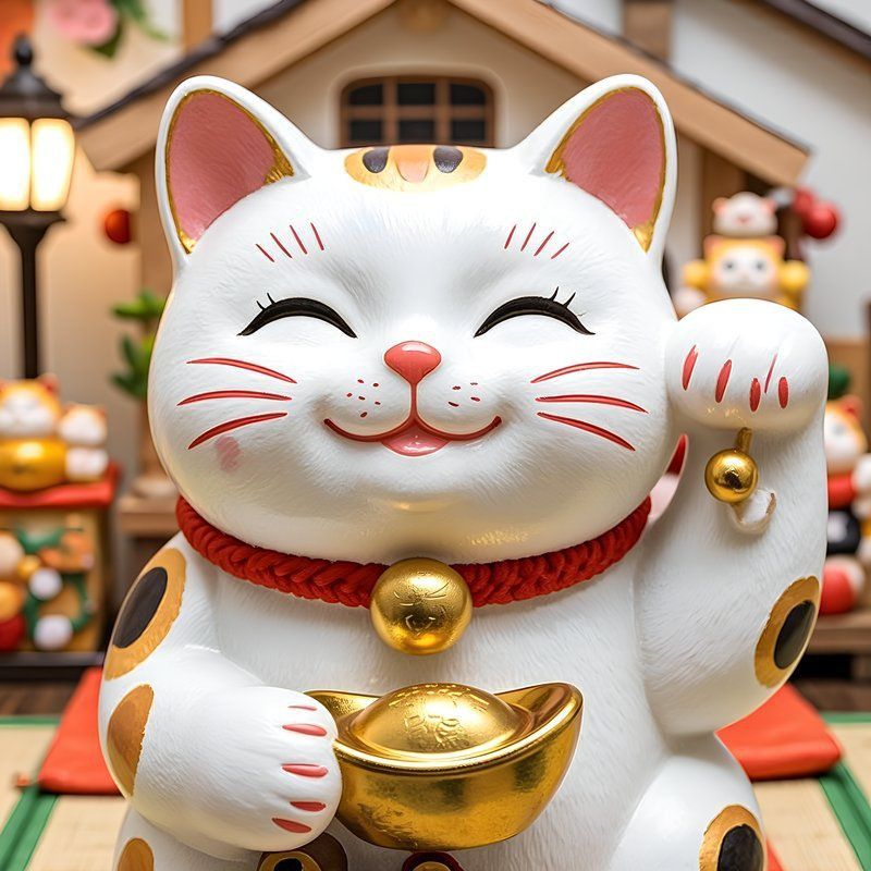 迷你招財貓情侶頭像