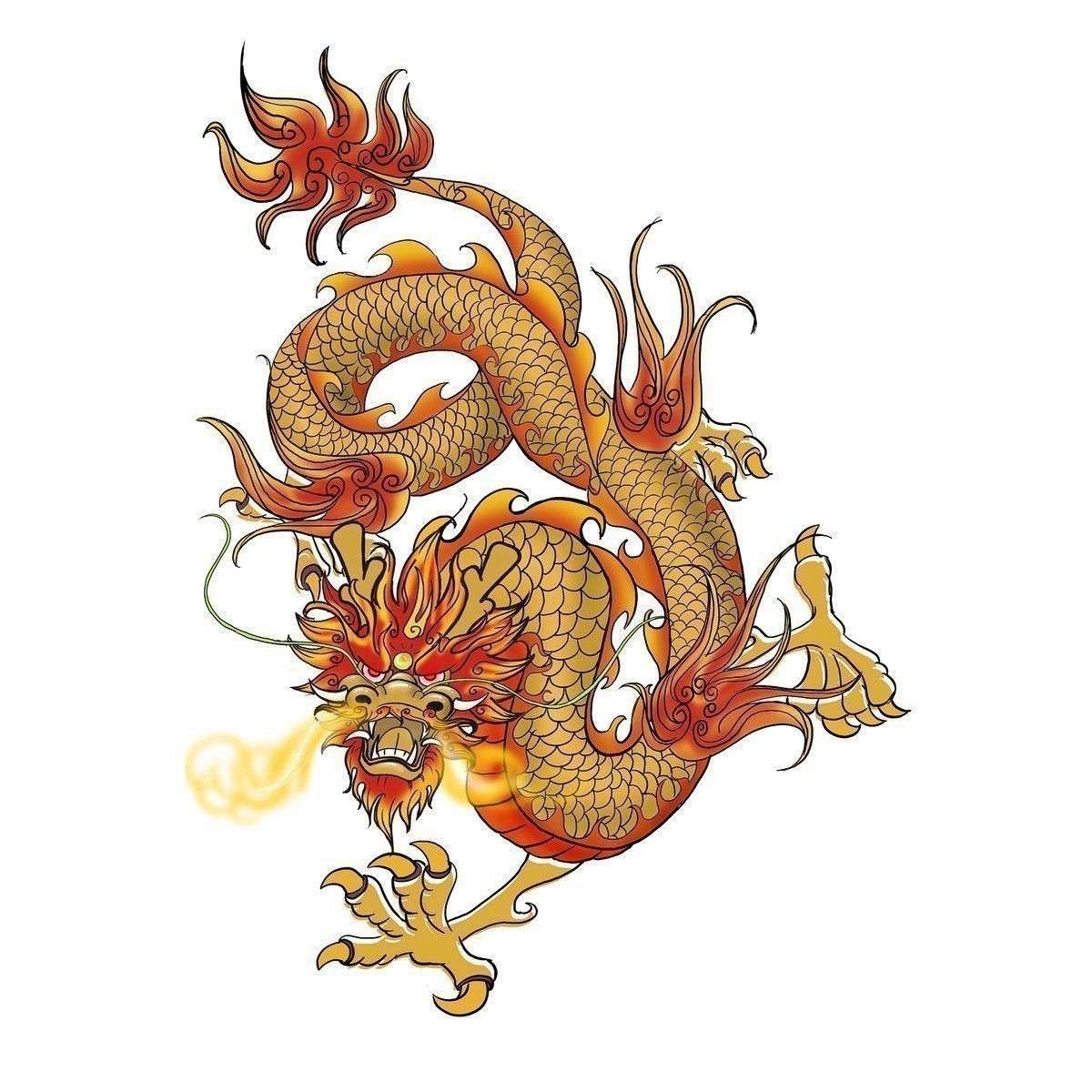金龍壁畫的最佳搭配