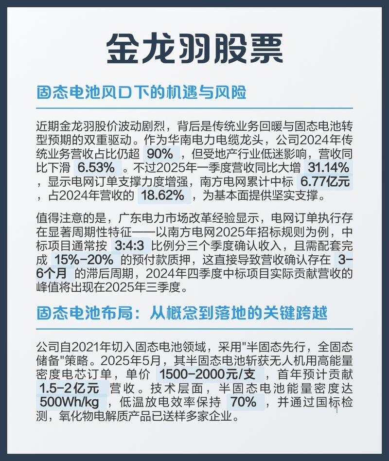 金龍羽未來幾年有哪些重要項目？
